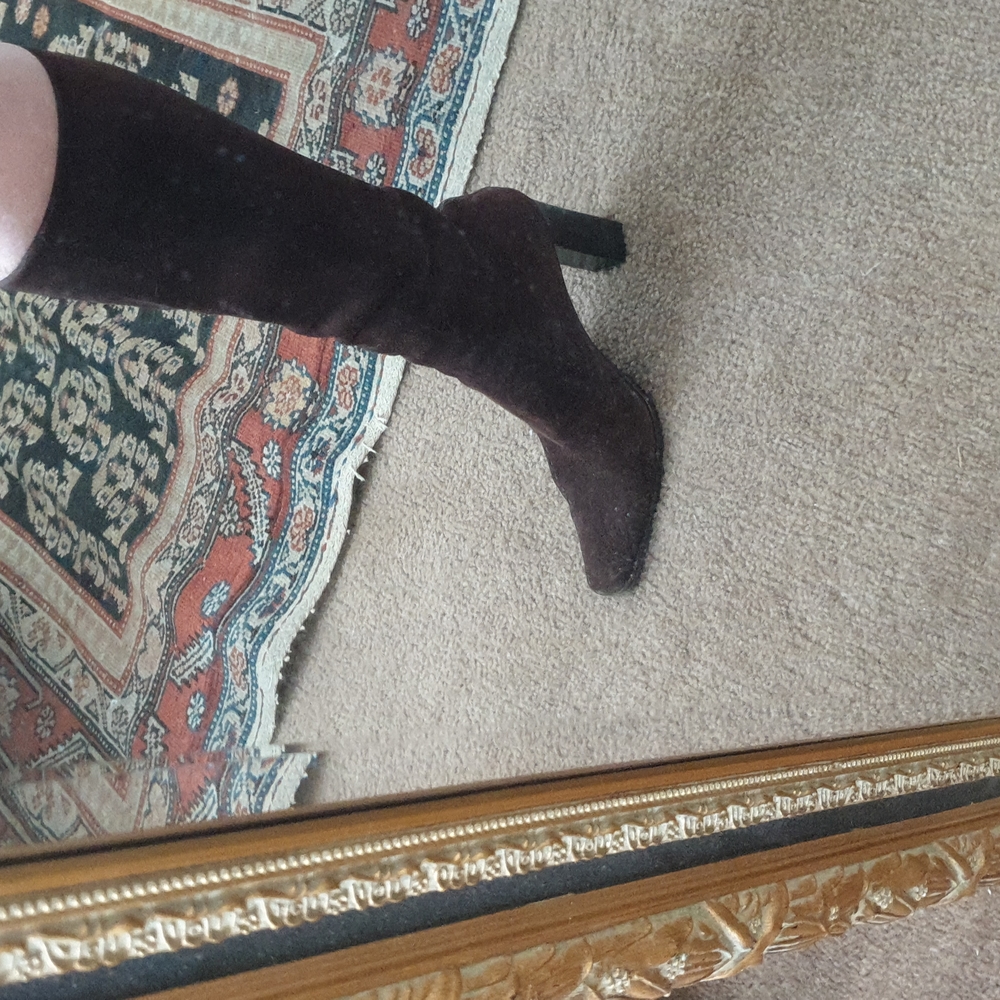 Prada Brown Suede Boots